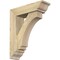 Ekena Millwork Imperial Traditional Rough Sawn Bracket w/ Offset Brace, Douglas Fir, 6"W x 20"D x 24"H BKT0604X20X24IMP01RDF - alternate 1